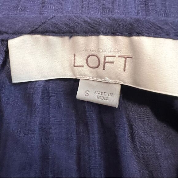 Loft Blue Costal Gauze Tunic. Size Small. Great Condition!! - Picture 6 of 10